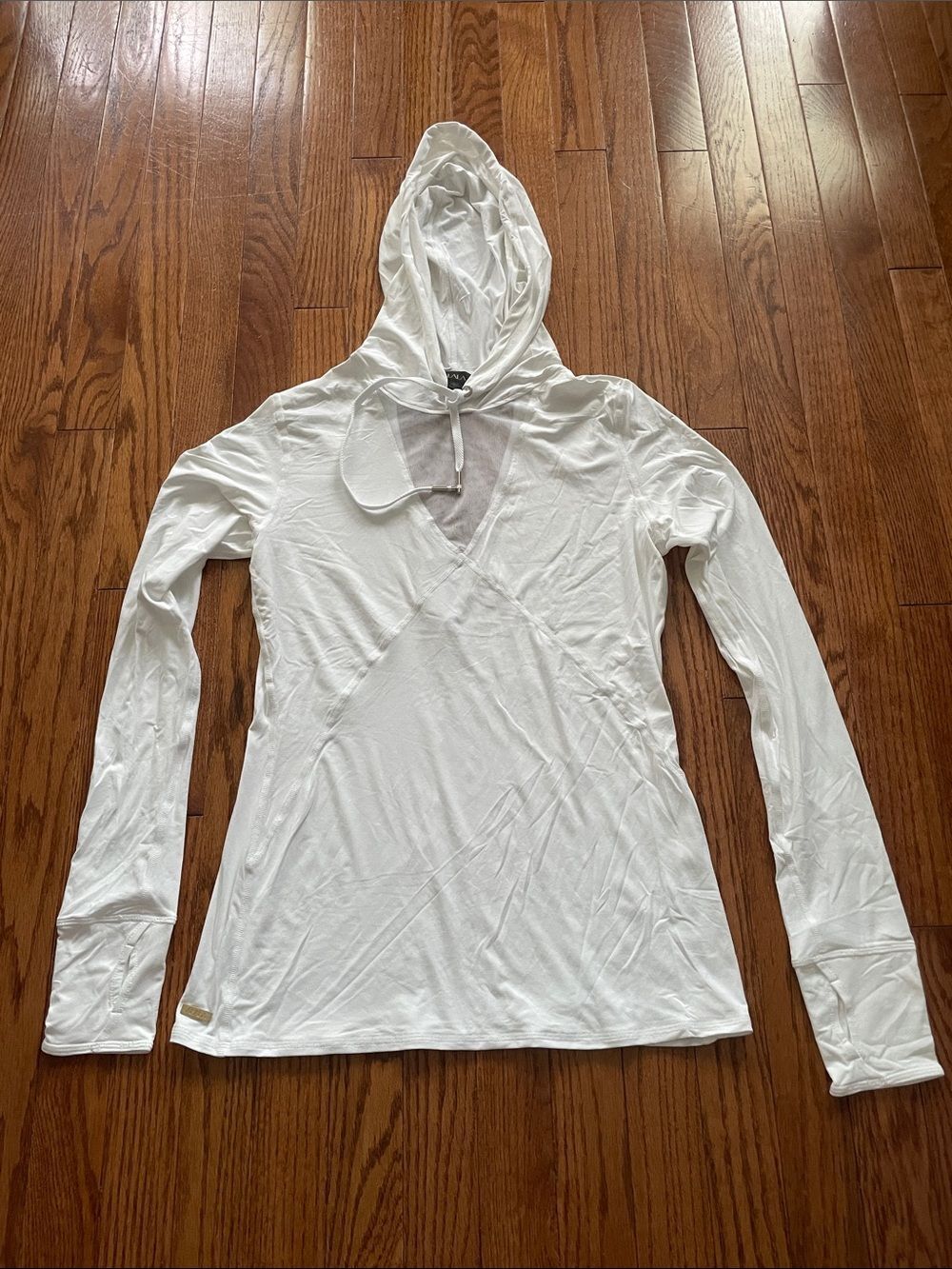 Alala White Hoodie Women’s Sz Small